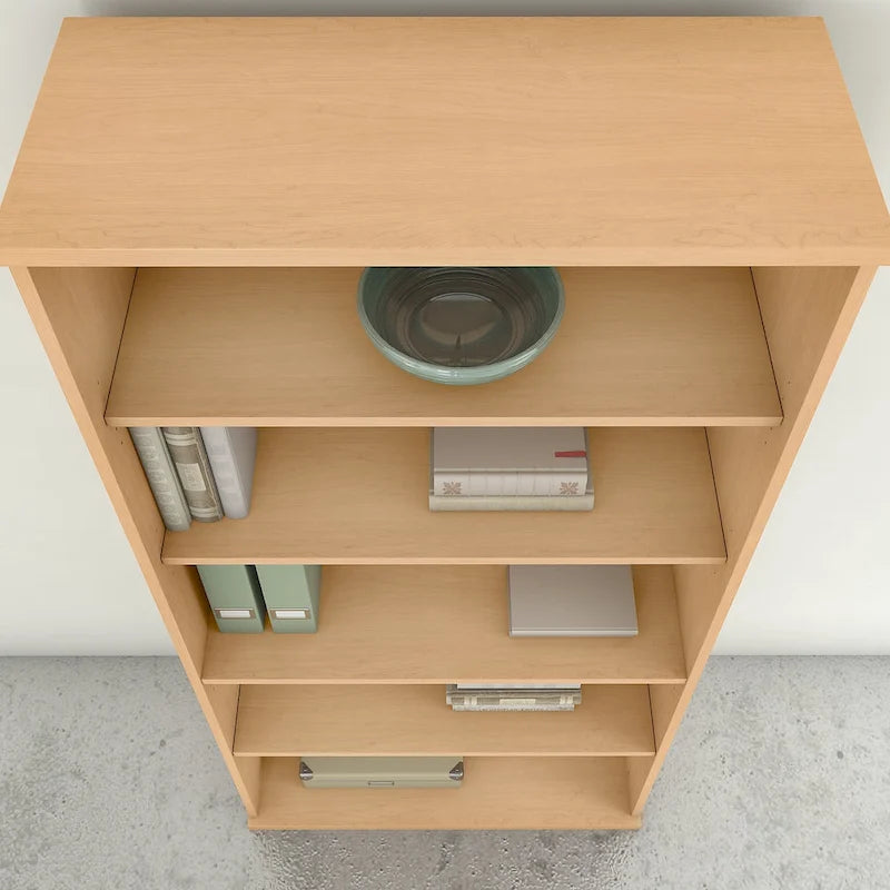Bibliothèque haute à 5 étagères Meuble de rangement