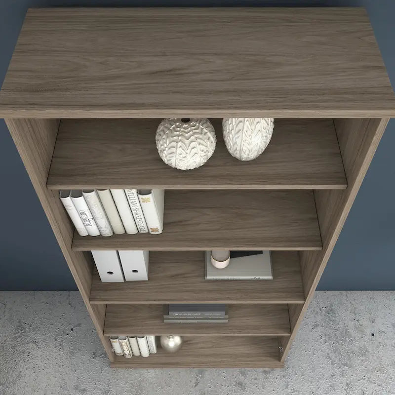 Bibliothèque haute à 5 étagères Meuble de rangement
