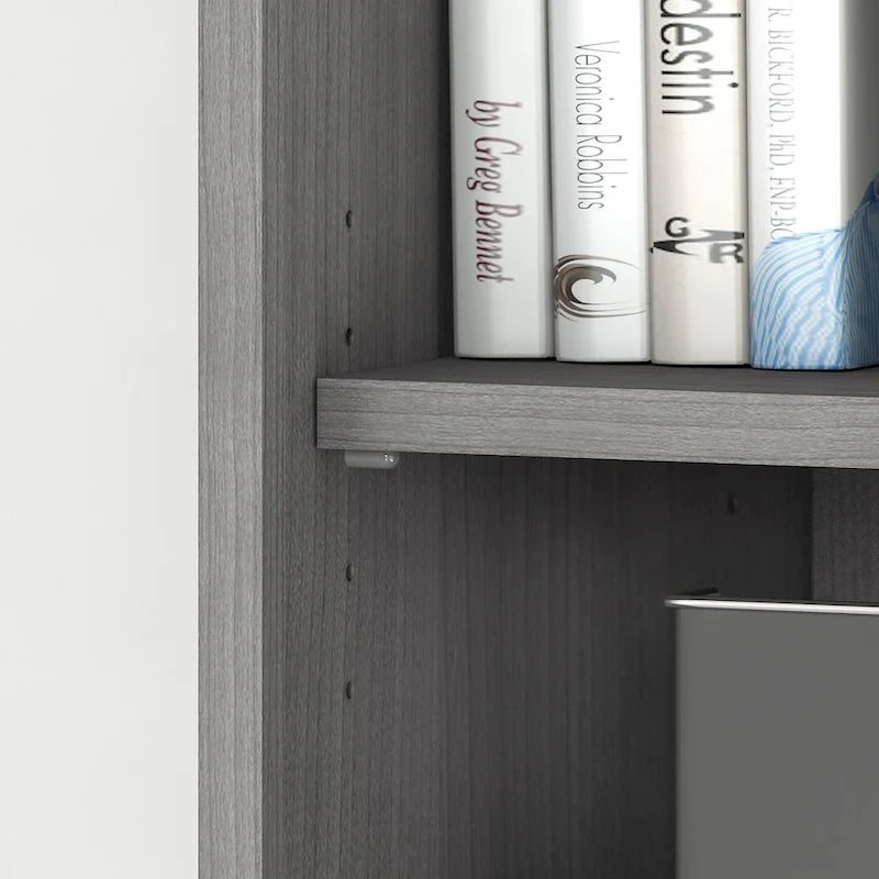 Bibliothèque haute à 5 étagères Meuble de rangement