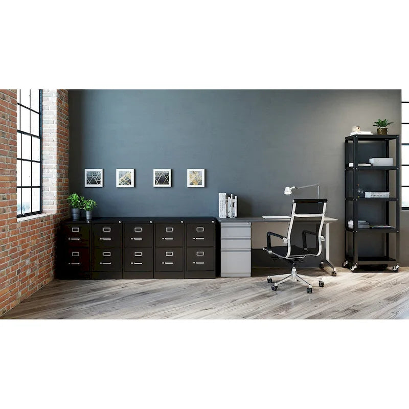 Hirsh Commercial 22Deep 2-drawer Letter Vertical File Cabinet