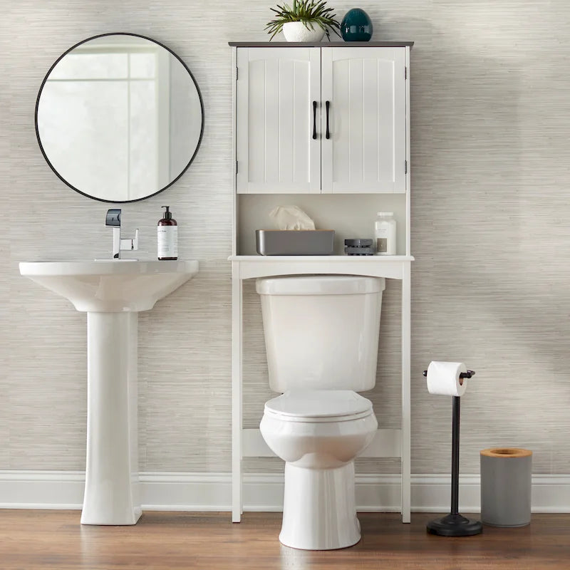 Étagère WC gain de place
