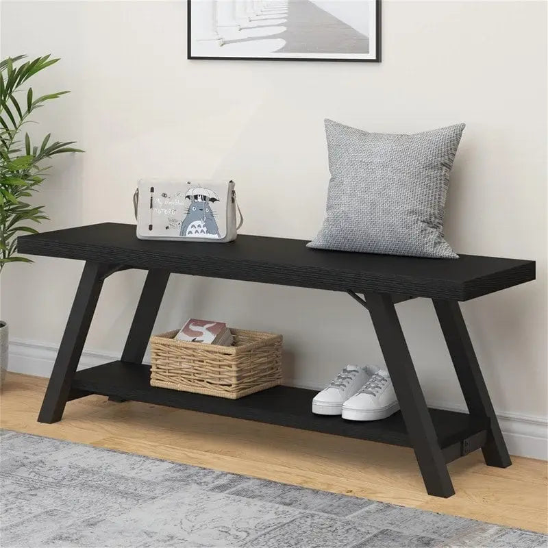Banc de rangement pour chambre à coucher - 14.2P x 47L x 18.2H