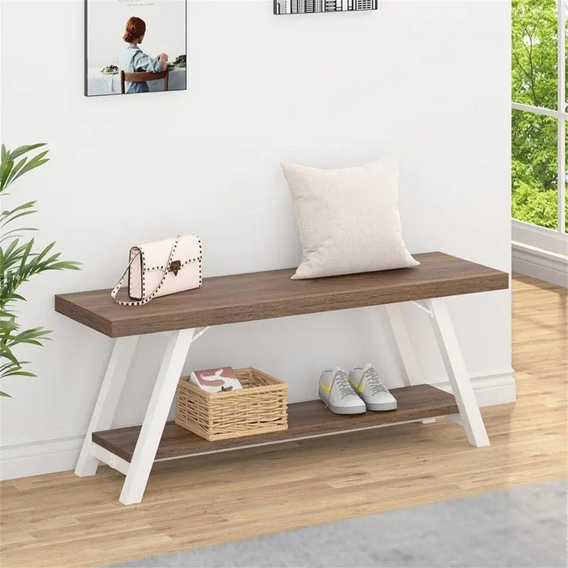 Banc de rangement pour chambre à coucher - 14.2P x 47L x 18.2H