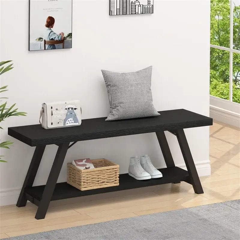 Banc de rangement pour chambre à coucher - 14.2P x 47L x 18.2H