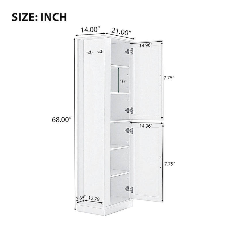 Meuble de rangement haut pour salle de bain