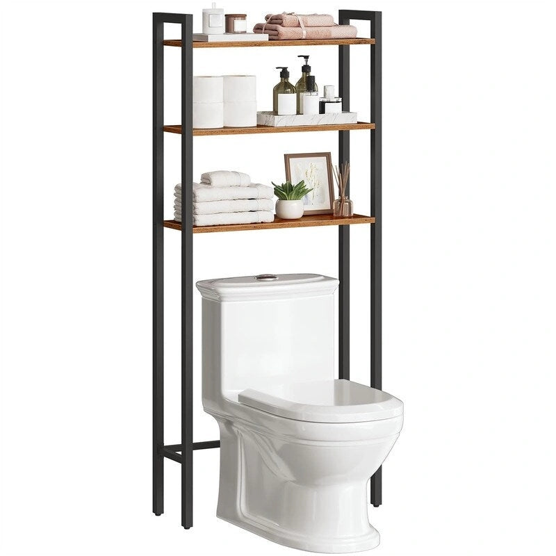 Meuble de rangement au-dessus des toilettes - 9,4P x 24,8L x 64,2H