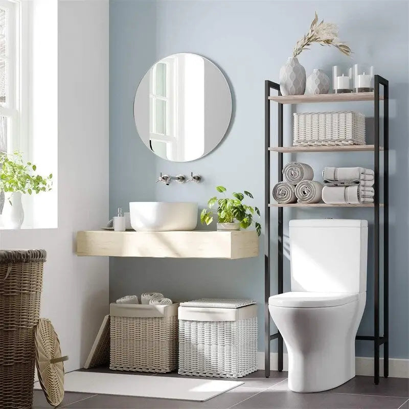 Meuble de rangement au-dessus des toilettes - 9,4P x 24,8L x 64,2H