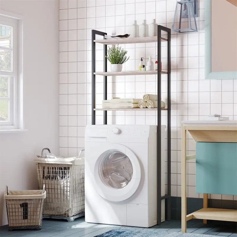 Meuble de rangement au-dessus des toilettes - 9,4P x 24,8L x 64,2H