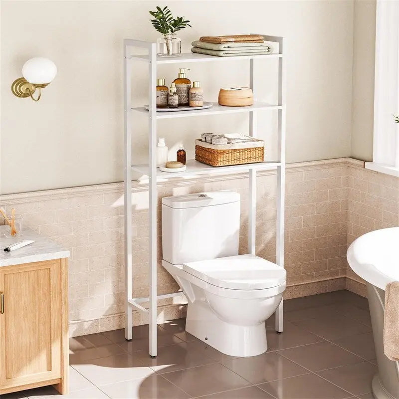Meuble de rangement au-dessus des toilettes - 9,4P x 24,8L x 64,2H