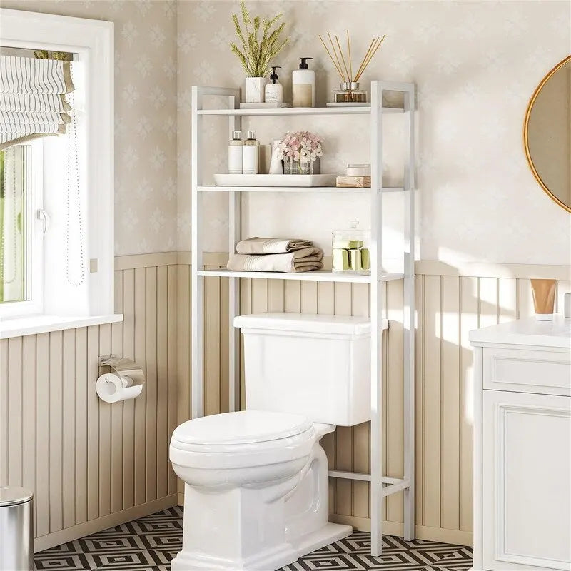 Meuble de rangement au-dessus des toilettes - 9,4P x 24,8L x 64,2H