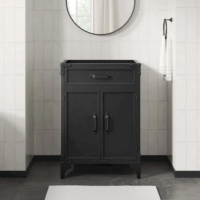 Meuble-lavabo de salle de bain de 24 po (lavabo non inclus)