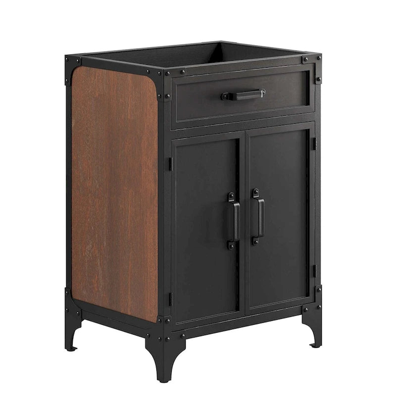Meuble-lavabo de salle de bain de 24 po (lavabo non inclus)